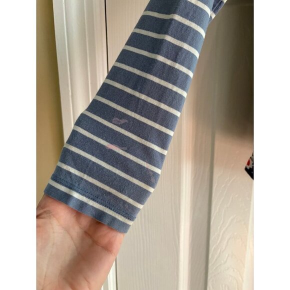 Mini Boden Shirt Floral Striped - Picture 3 of 5